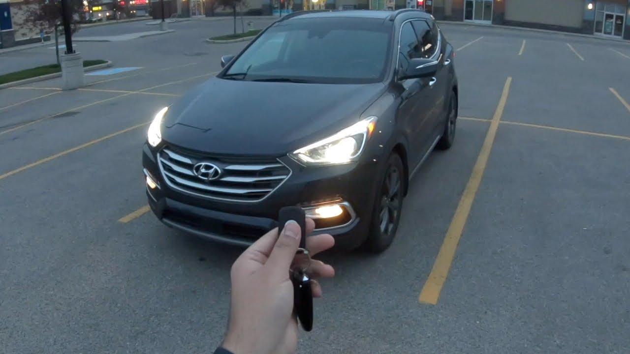 Hyundai Santa Fe Sport 2.0 AWD Ultimate — вид от первого лица