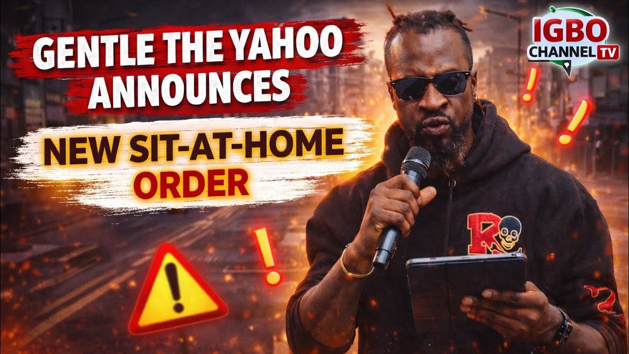 BREAKING: GENTLE THE YAHOO ANNOUNCES SIT-AT-HOME ORDER VOLUME 2.0