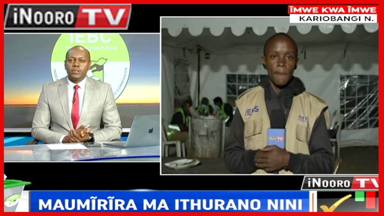 Mĩhang’o ya ũtari wa kura mwena wa Kariobangi North,Nairobi.