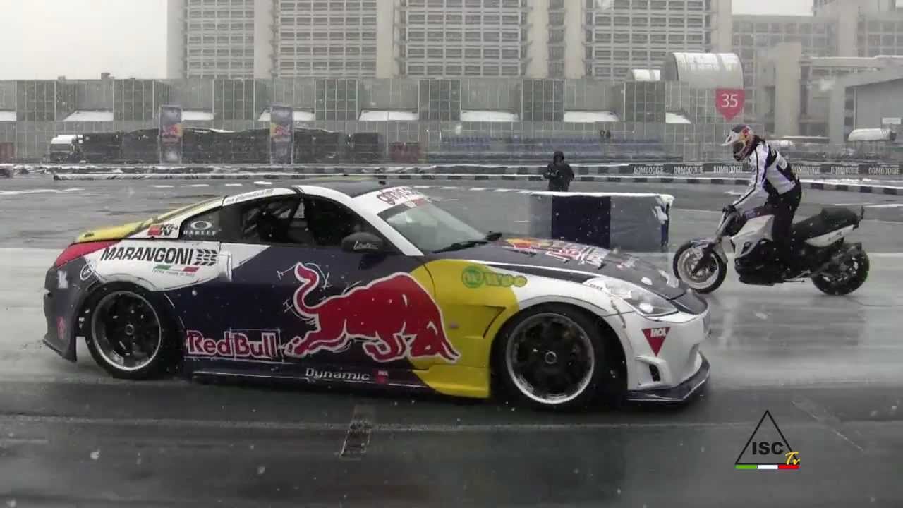 Chris Pfeiffer + Aleksandr Grinchuk + David Coulthard  = Red Bull Speed Day 2012