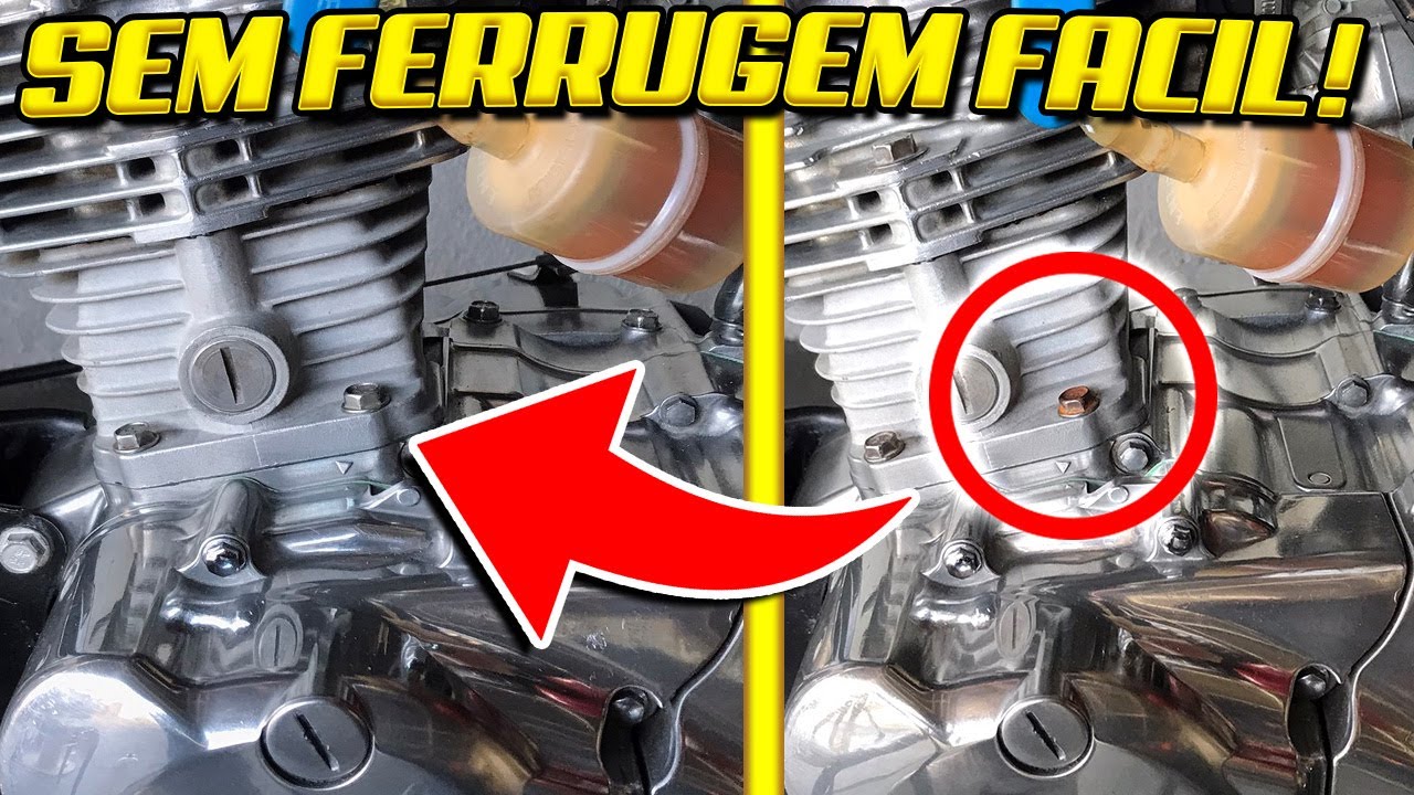 COMO RETIRAR FERRUGEM DOS PARAFUSOS DA MOTO E DEIXAR COMO NOVO ‹‹ Maycon Aragão ››