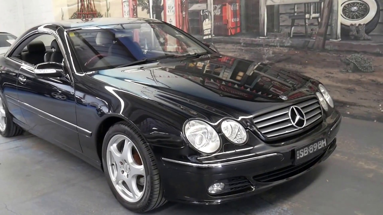 2005 Mercedes Benz CL500 Black