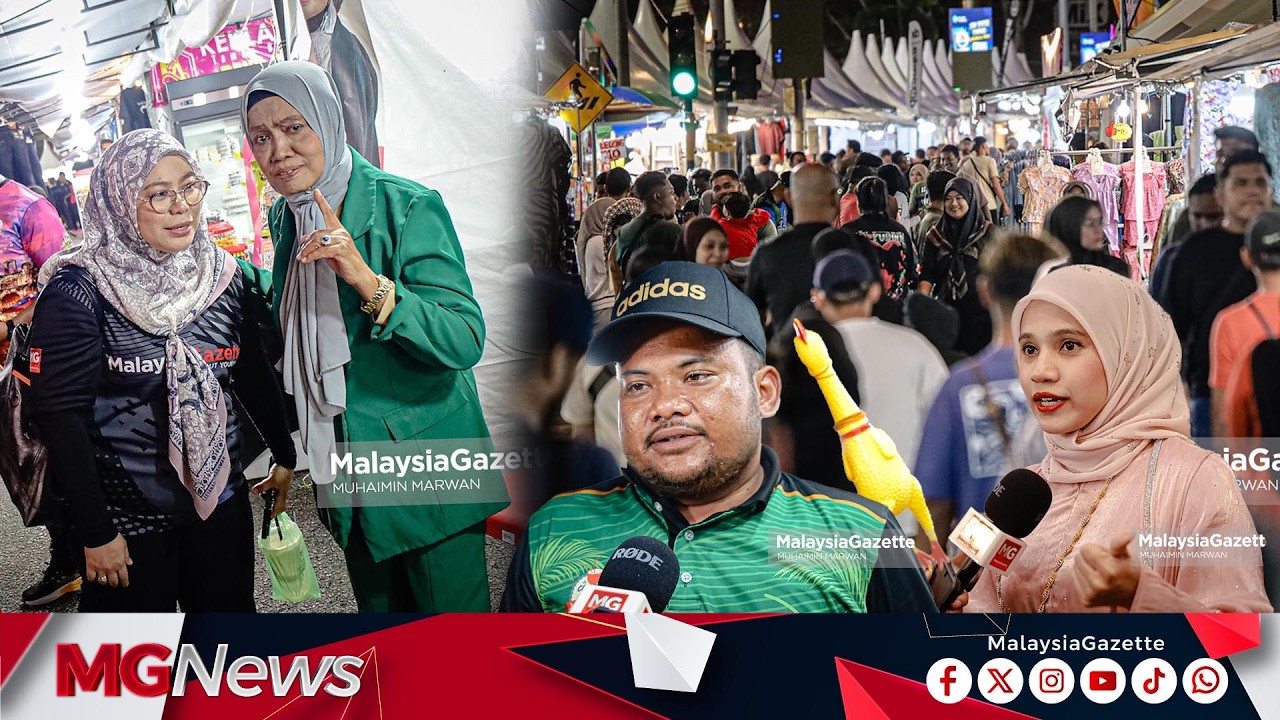 Bazar Ikonik Banda Hilir Tarik Pengunjung Seluruh Negara Menjelang Aidilfitri