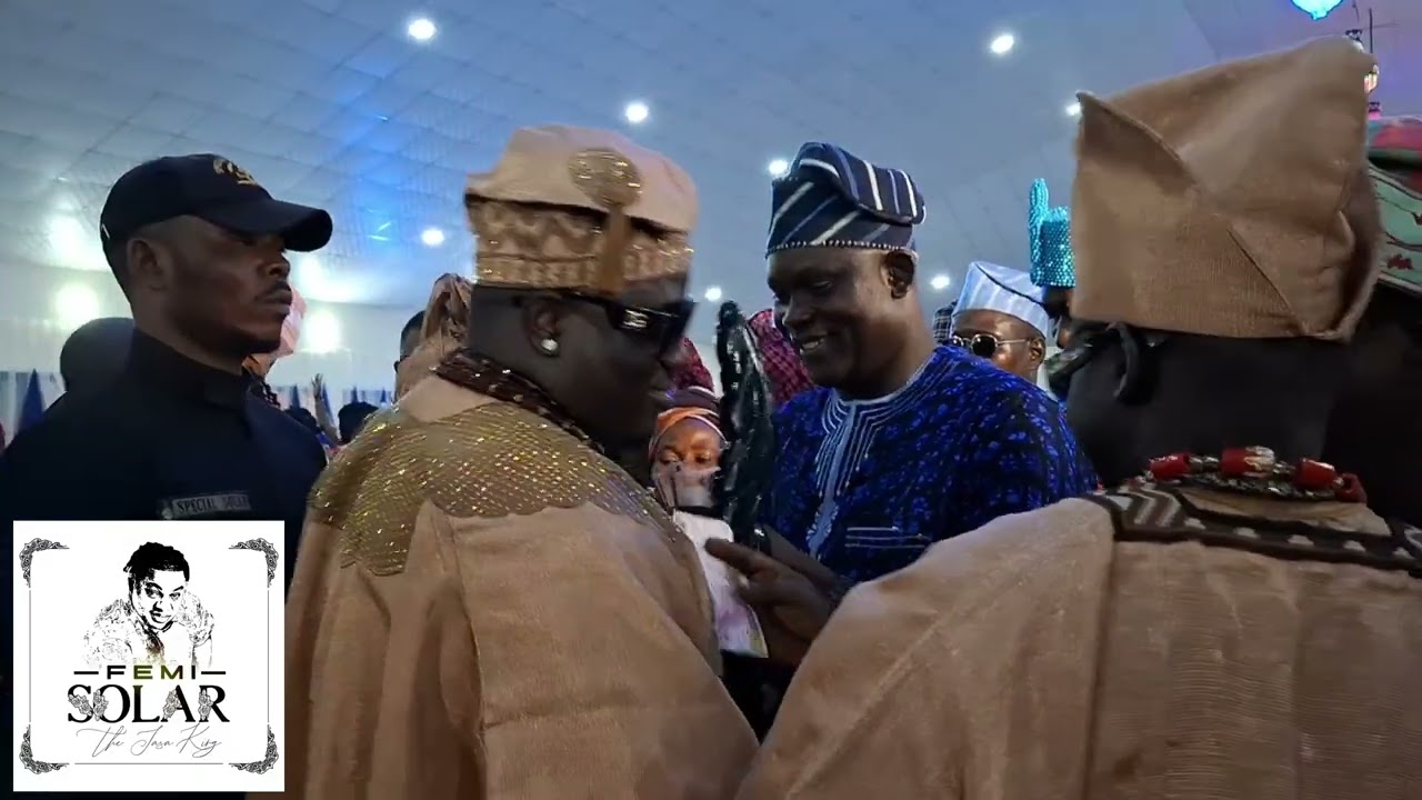 FEMI SOLAR LIVE IN IPOTI EKITI FOR  MAMA JANET IBIYEMI KOLAWOLE FINAL BURIAL  PARTY.  PART 3