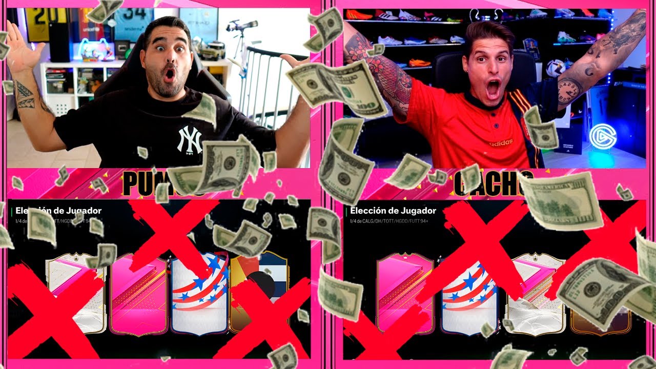 BRUTAL FUT DRAFT MILLONARIO CON DESCARTEA LO BESTIA !!! VS CACHO