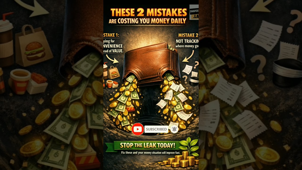 2 Money Mistakes Most People Make Every Day! 