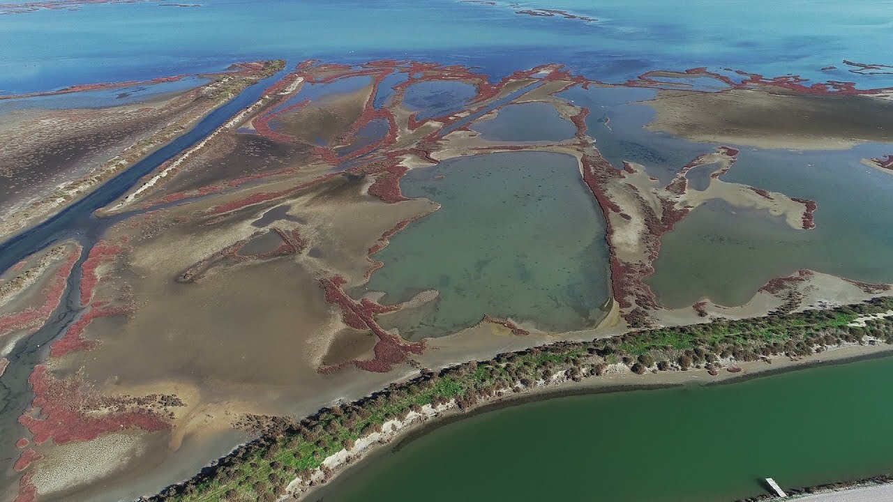 Mesolongi Lagoon, Greece | Μεσολόγγι - HD