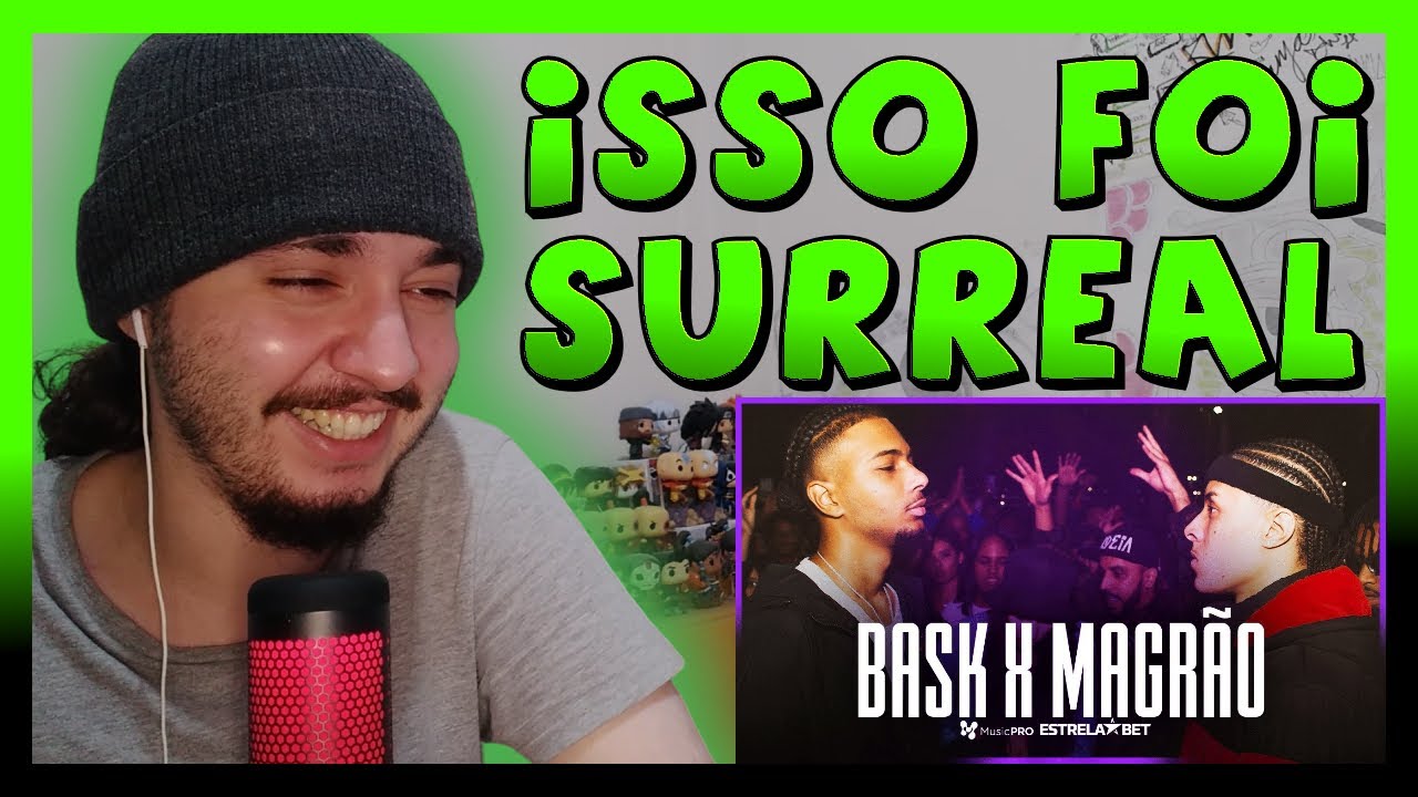 BASK X MAGRÃO | PRIMEIRA FASE | 307ª Batalha da Aldeia | REACT BAUEB