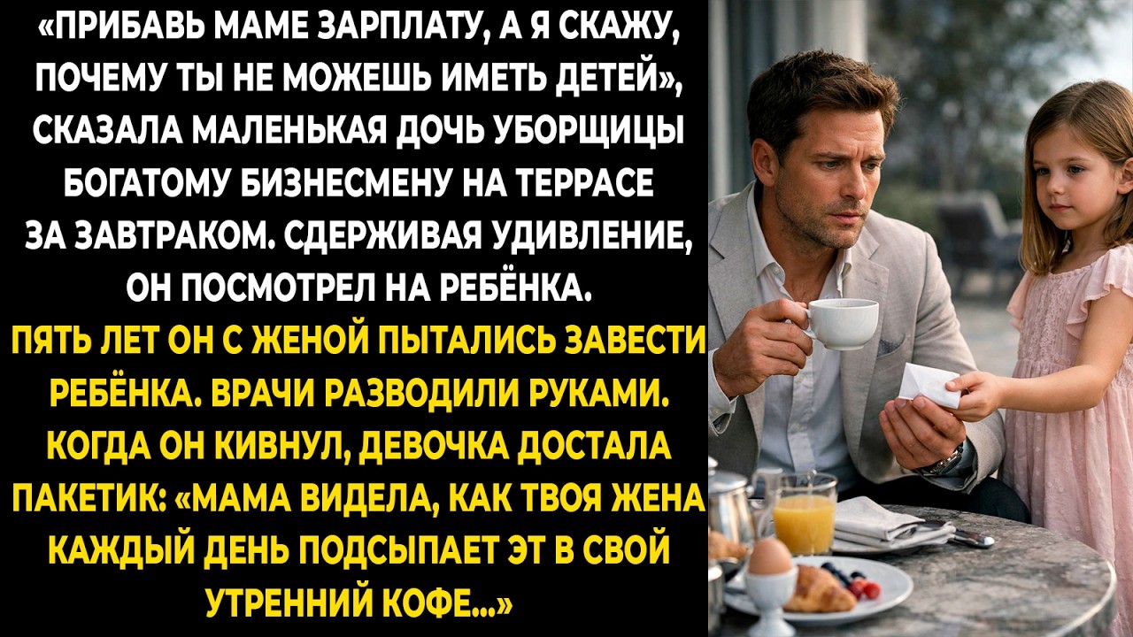«Прибавь маме зарплату, а я скажу, почему ты не можешь иметь детей», — сказала маленькая дочь уборщи