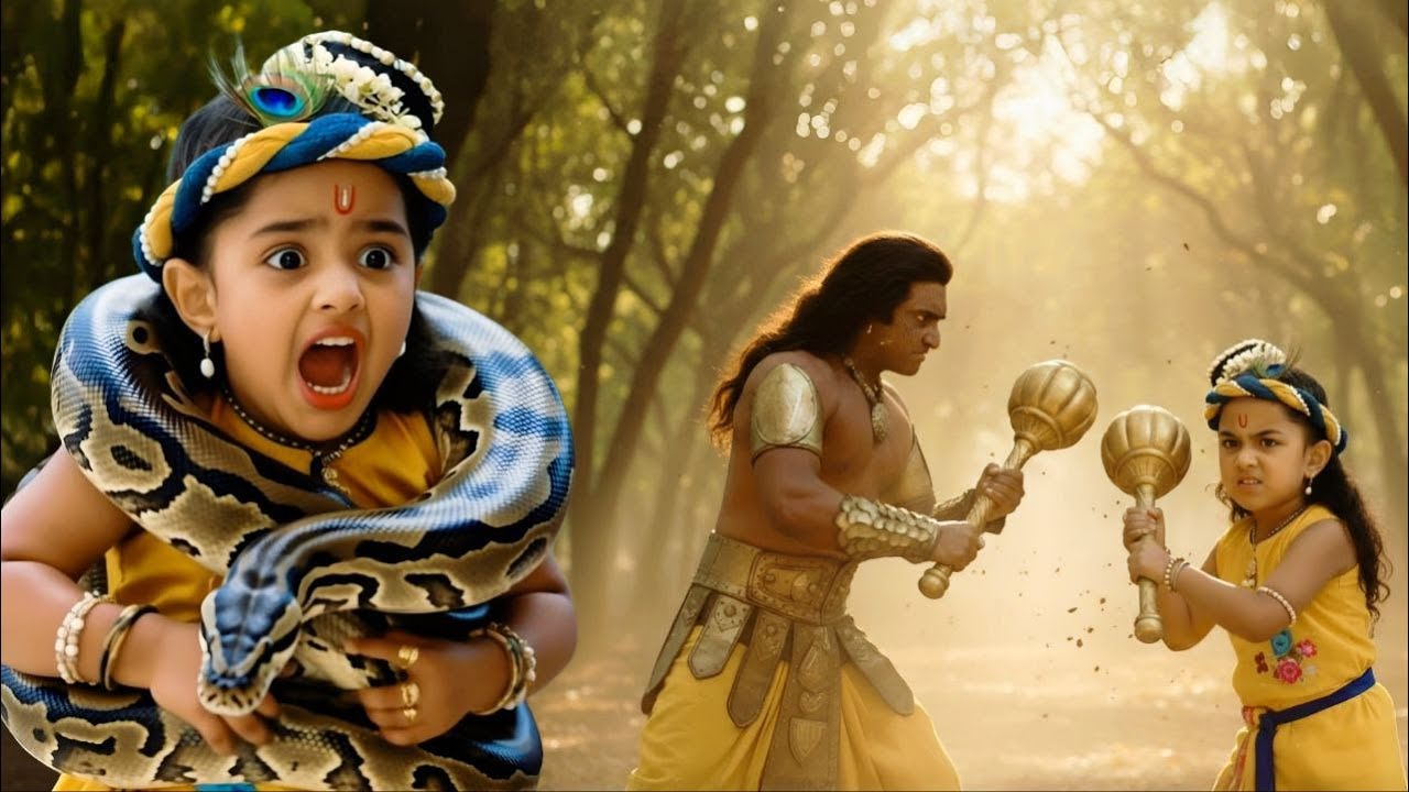 अघासुर बन गया काल! कान्हा से हुआ तगड़ा सामना ! || Yashomati Maiyaa Ke Nandlala ||