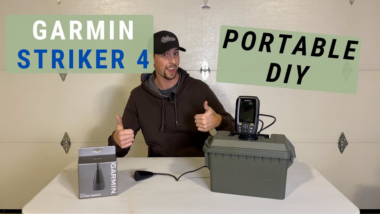 Портативный бокс для подледной/летней рыбалки Garmin Striker 4 своими руками