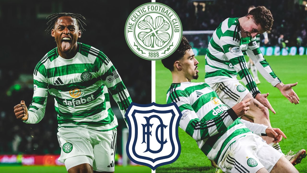 CRAZY ENDING !!! CELTIC V DUNDEE 2-1 (HIGHLIGHTS) 