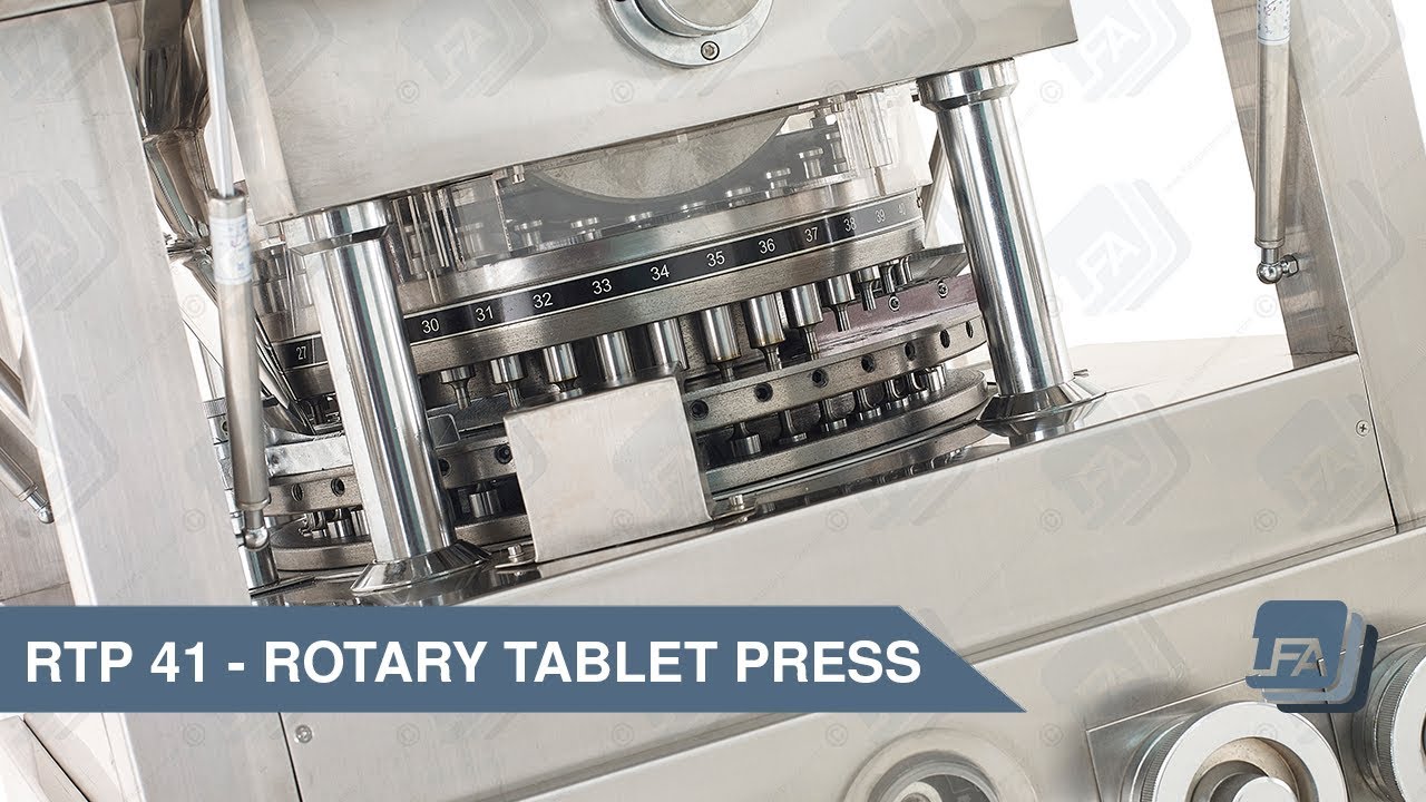 RTP 41 Rotary Tablet Press Machine - Pill Press Machine