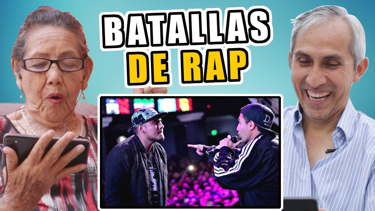ADULTOS VIENDO POR PRIMERA VEZ BATALLAS DE RAP