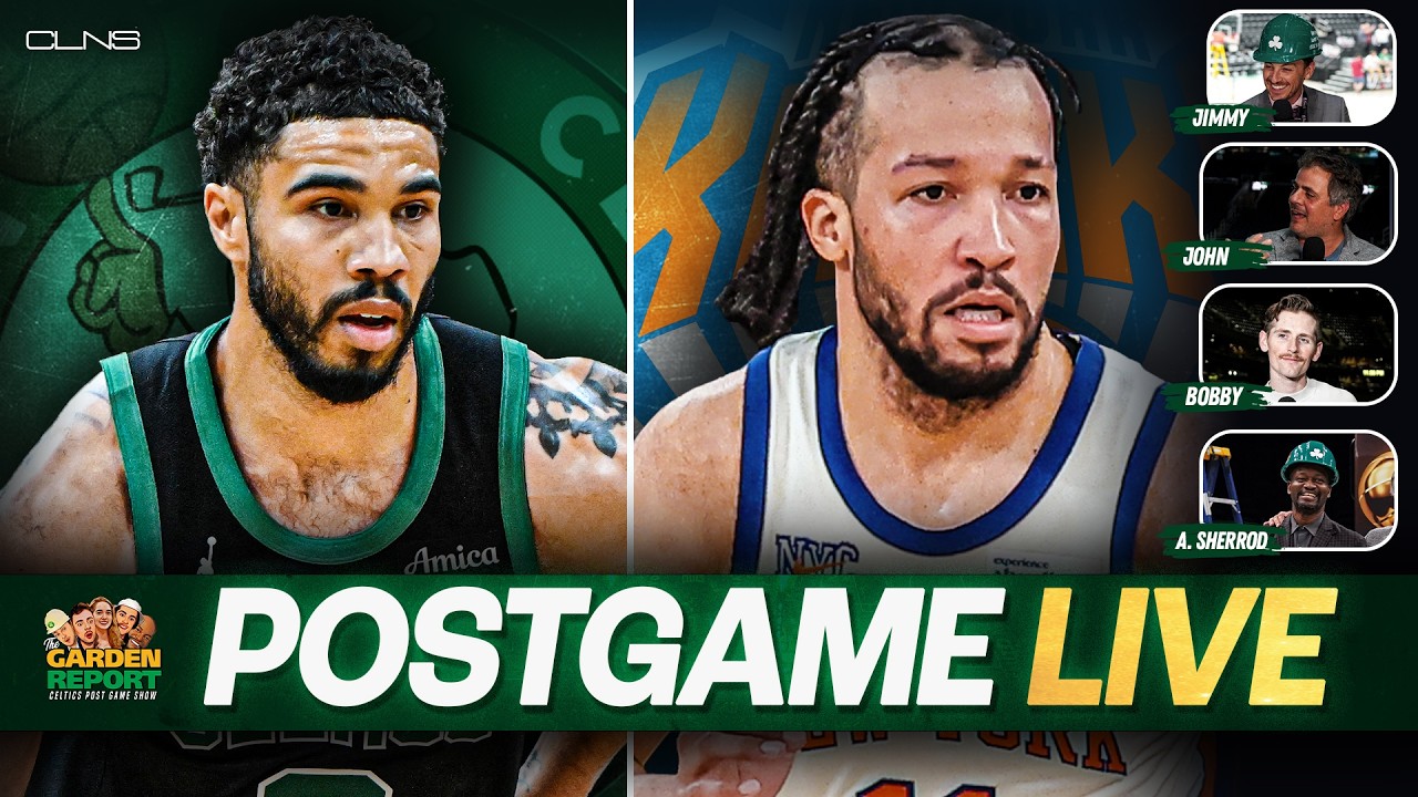 Celtics Fall Short in Jayson Tatum's Return to MSG | Garden Report Postgame Show on CLNS