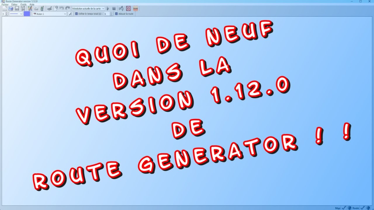 🗺️Route Generator Version 1.12.0🗺️