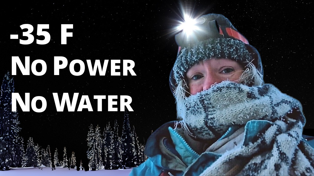 Life Off-Grid in Alaska: Handling -35°F Cold, Frozen Pipes, and Keeping the Family Warm