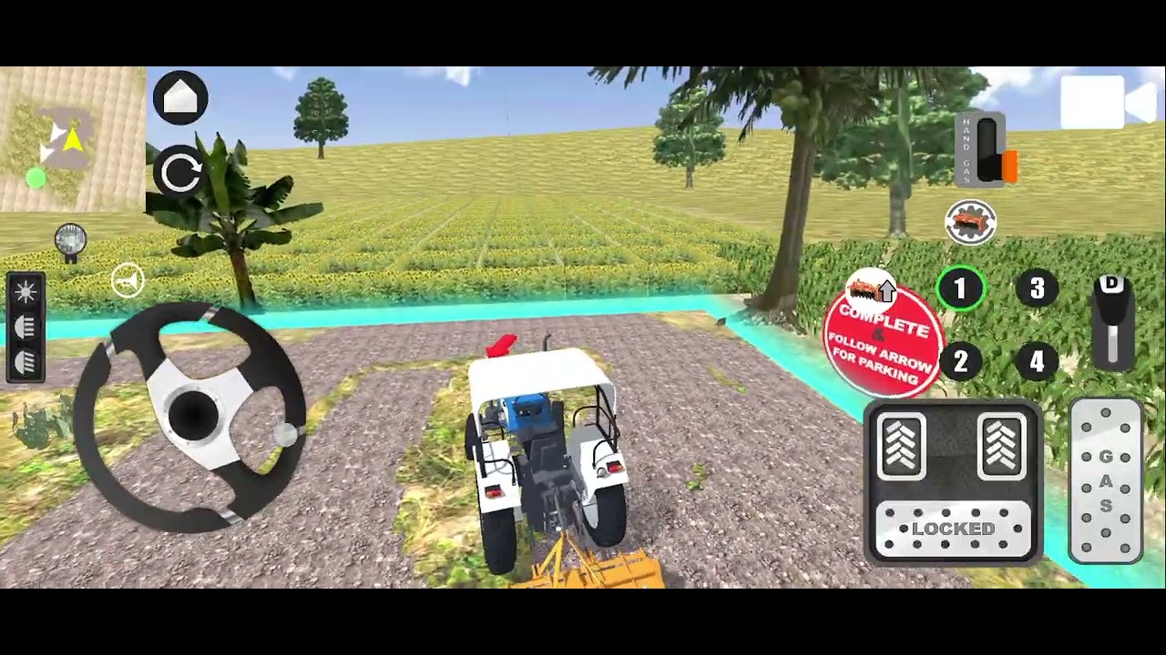 Tractor simulator games 🎯😁🎮#gameplay #funny #games 