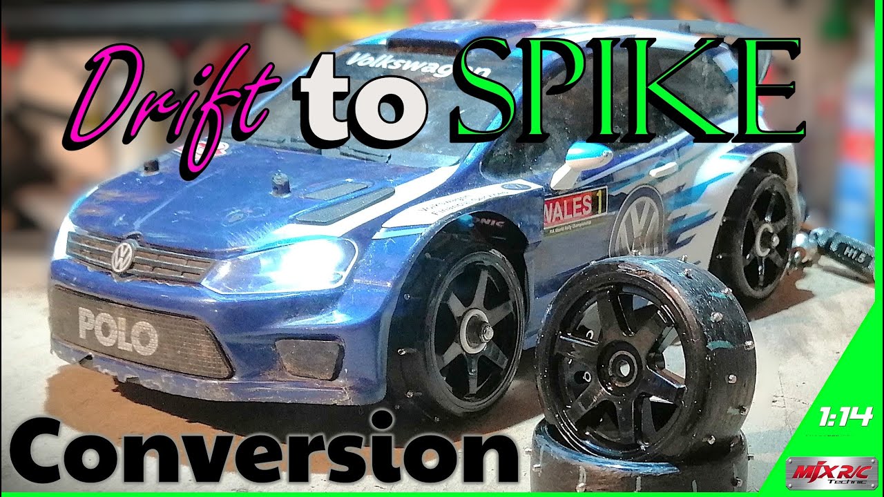 How to: Spikes für den 1/14 VW Polo R WRC #mjxhypergo