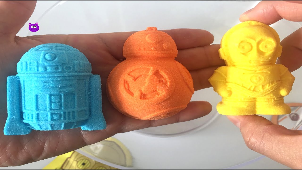 STAR WARS  BB8, RD2D, C-3PO Bath Bombs スター・ウォーズBB8, RD2D, C-3PO バスボール
