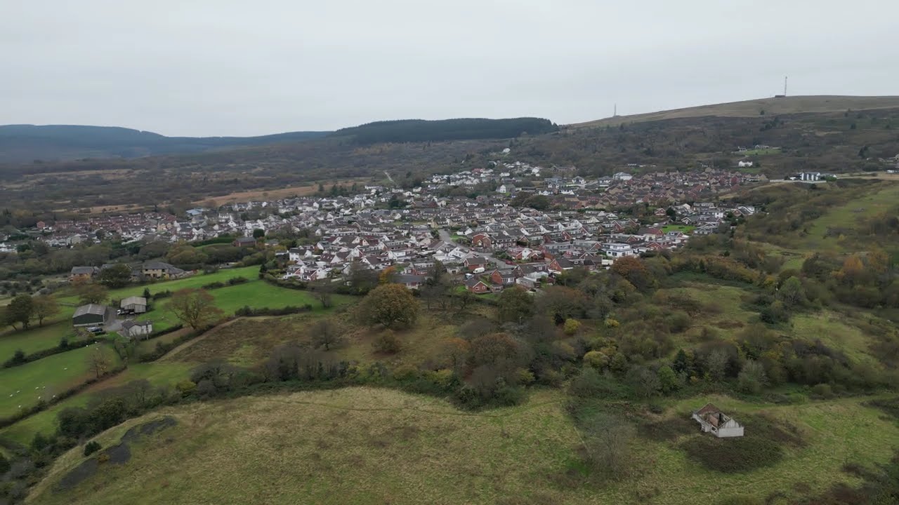 Drone Clips - Tredegar, Wales, UK