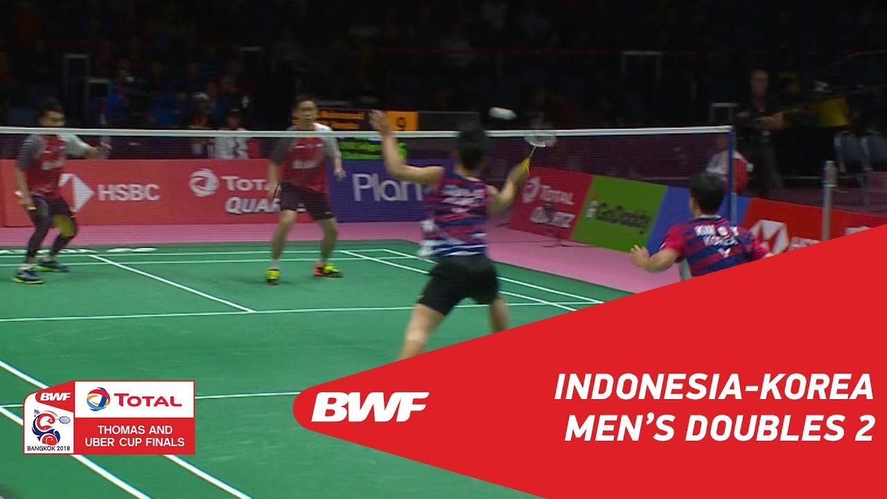 Thomas Cup | MD2 | AHSAN/SETIAWAN (INA) vs CHOI/KIM (KOR) | BWF 2018