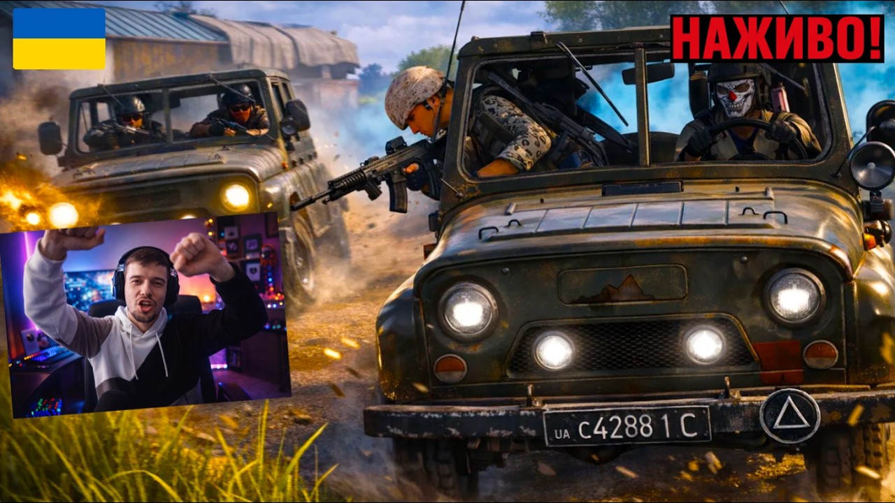 БЕРЕМО ТОП1 і ЙДЕМО ДИВИТИСЯ ФУТБОЛ | PUBG українською