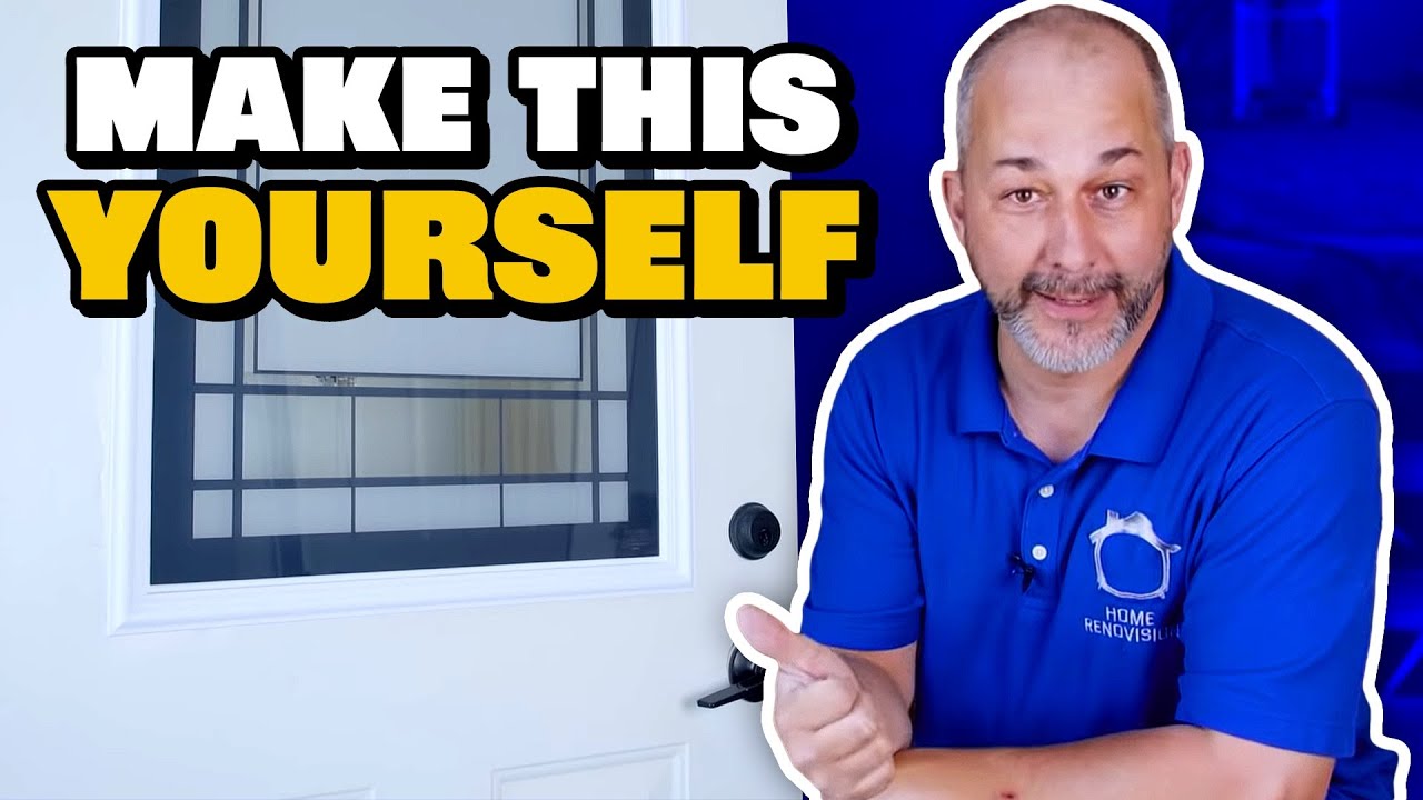 Make Your Own Custom Front Door! DIY Door Installation