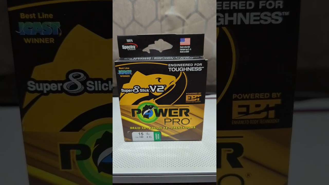 Using Power Pro Super Slick V2 for my new reel 