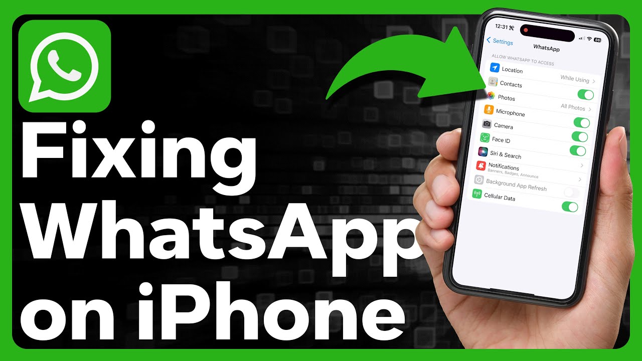 Как исправить ошибку WhatsApp, не работающую на iPhone