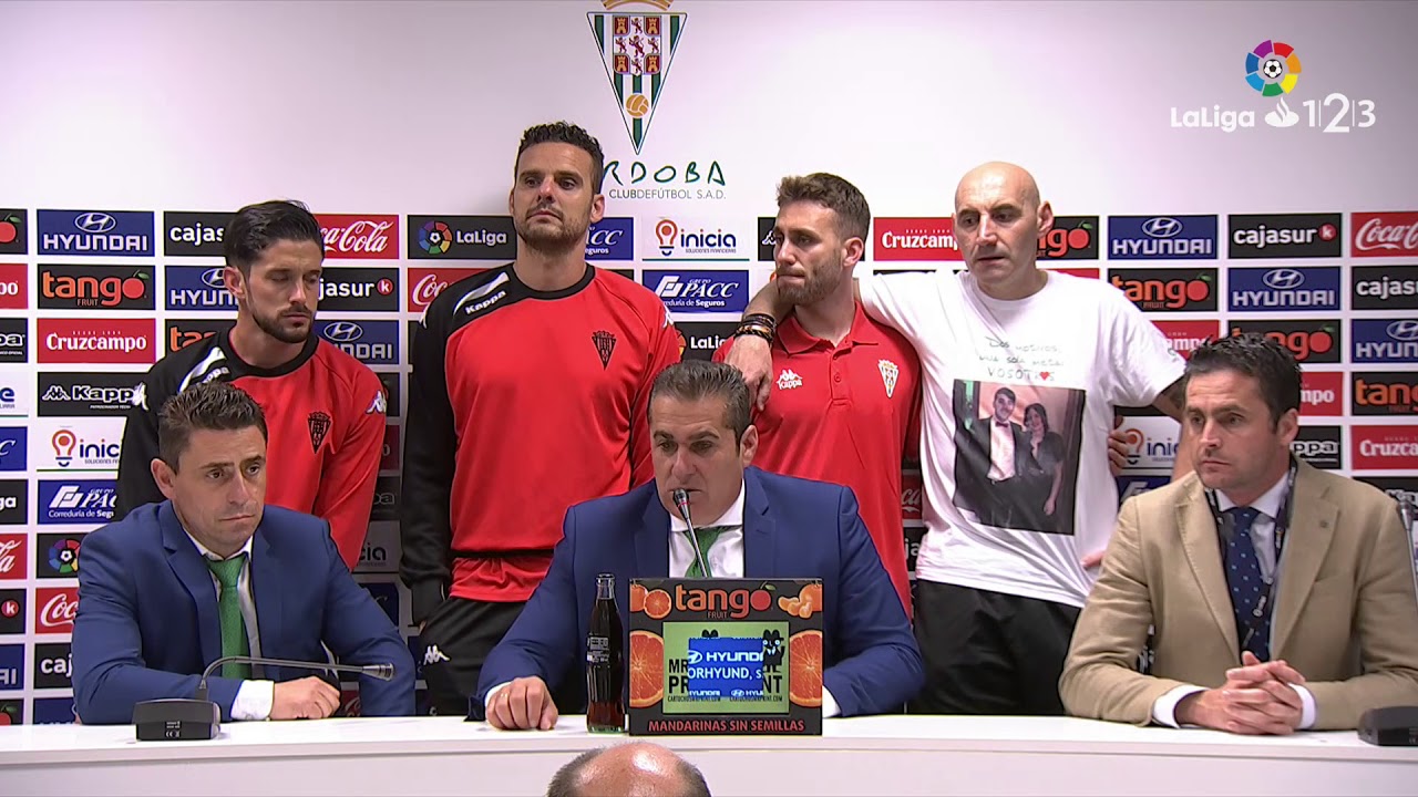 Rueda de prensa de José Ramón Sandoval tras el Córdoba CF vs Sporting de Gijón (3-0)