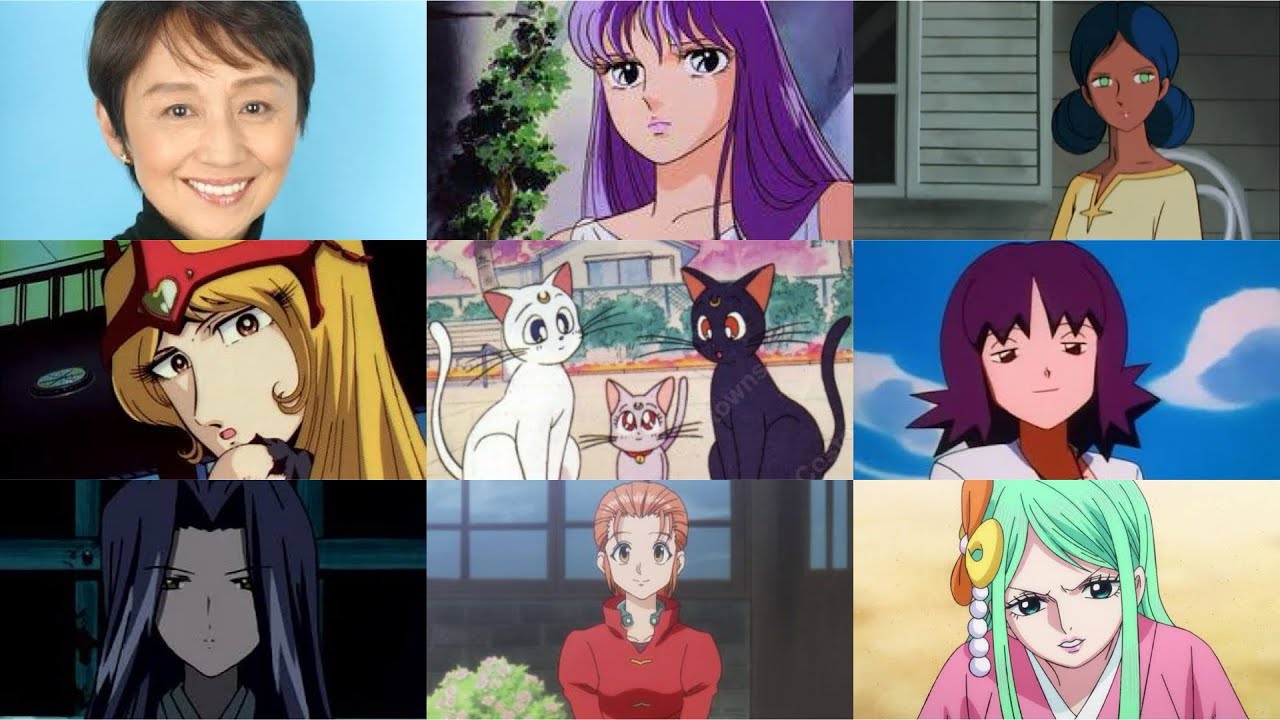 潘恵子が演じたアニメキャラまとめ