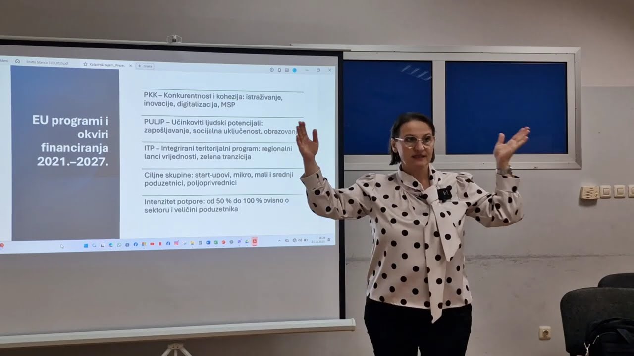 Strojevi, hale, OIE, digitalizacija i sigurnost - Mirela Brechelmacher 24.11.2025.