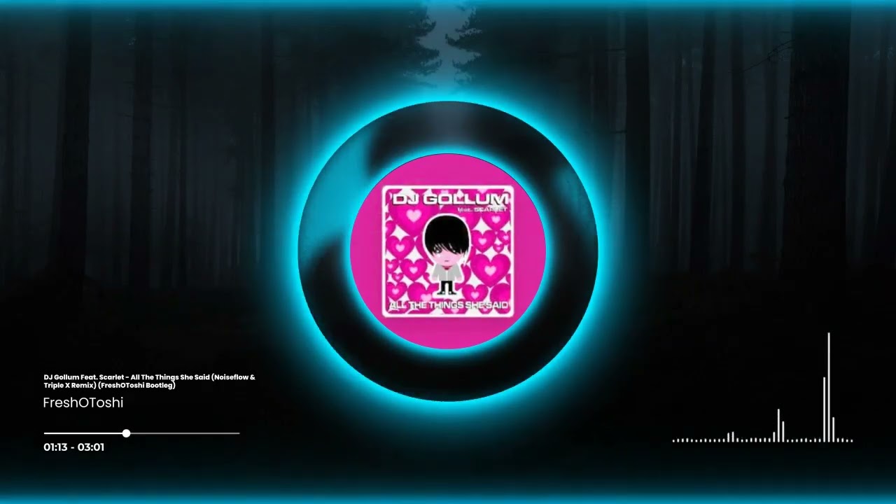 DJ Gollum feat. Scarlet - All The Things She Said (Noiseflow & Triple X) (FreshOToshi Bootleg)