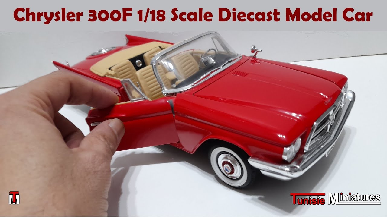 1960 Chrysler 300F 1/18 Scale Diecast Model Car - Road Signature #diecast #chrysler300f