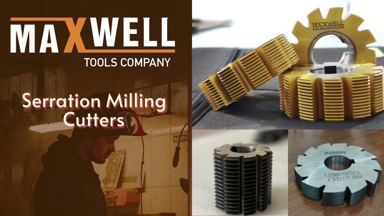 How are top-quality serration milling cutters manufactured?