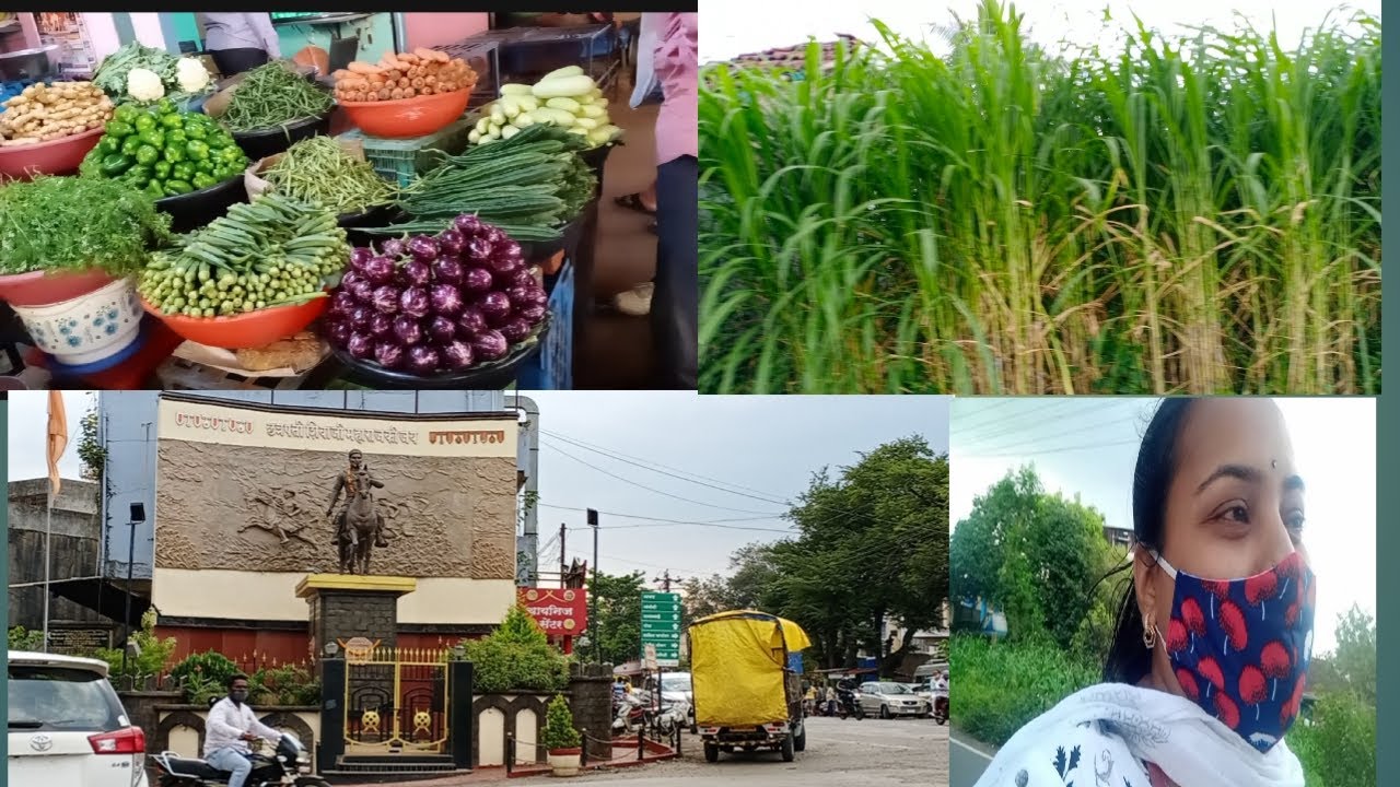 चला तर आज आपण गडहिंग्लजला फिरायला जाऊ । Gadhinglaj Market | villege Market | Nilam art and vlogs