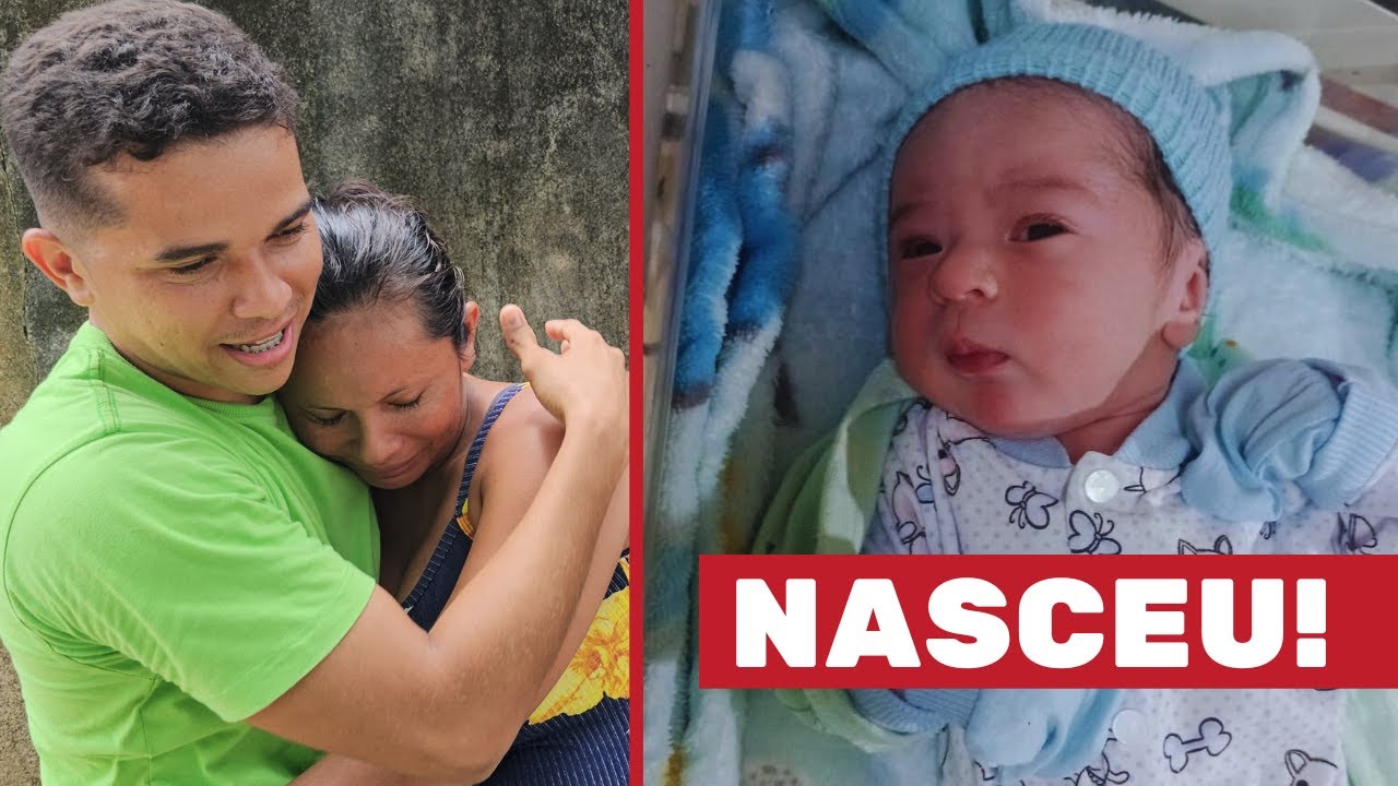 NASCE PEDRO ELIZEU, FILHO DE JAQUELINE E BENEDITO🥹❤️