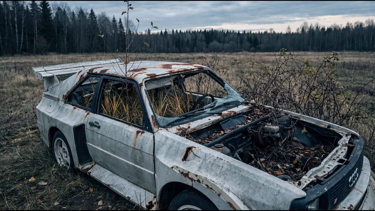 ASMR Car Restoration | Audi Sport Quattro S1 1985 Full Restoration | From Project to Pride