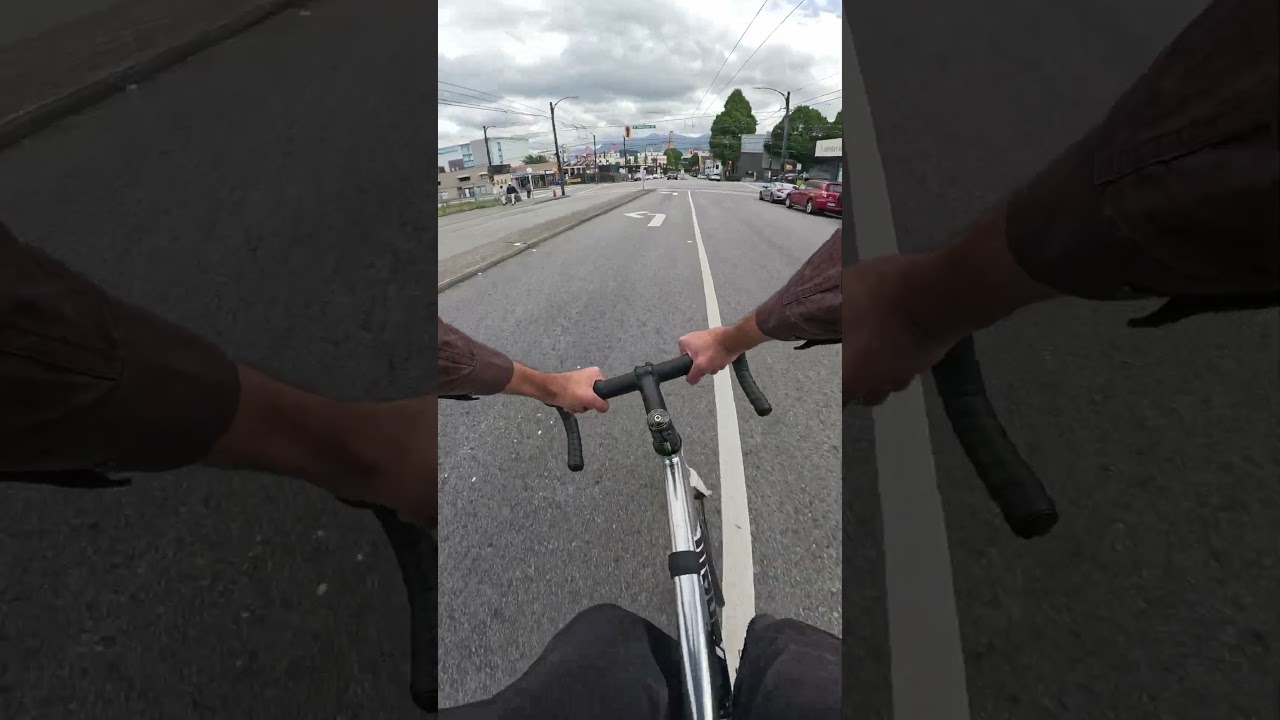 How to Stop on FIXED GEAR #fixedgear #fixedgearbike
