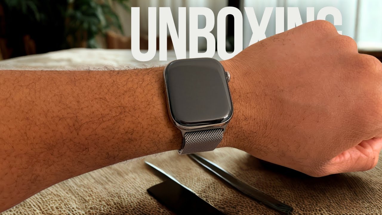 Распаковка Apple Watch Series 11 | Корпус из натурального титана, 46 мм