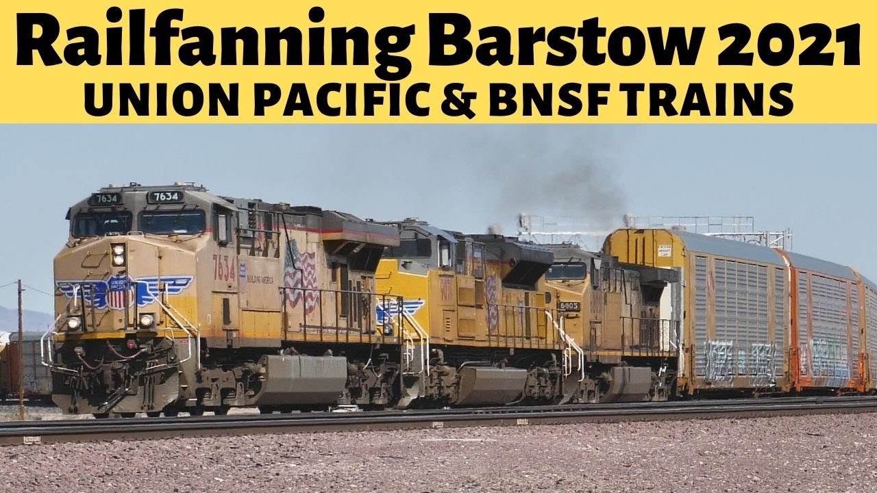 Union Pacific & BNSF Railroad Train Videos Featuring Manifest, Intermodal, Geometry Trains + More