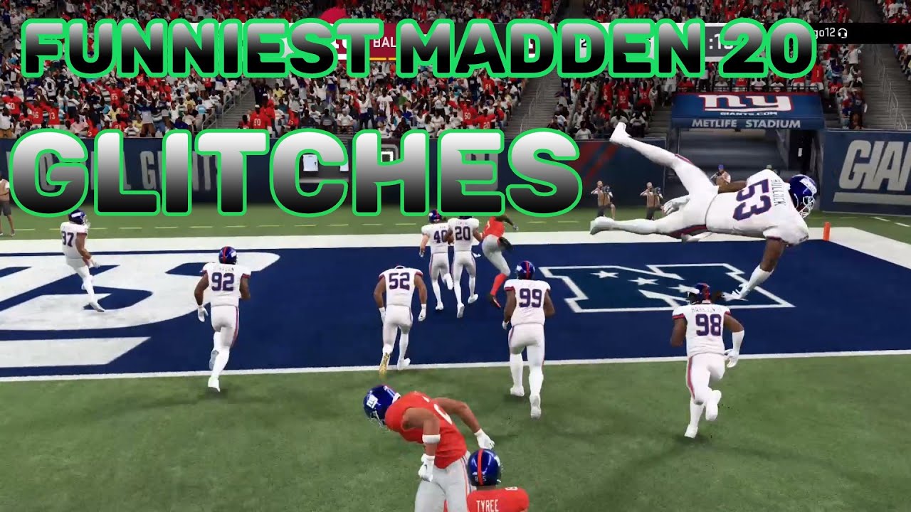 Funniest Madden 20 Glitches!! Madden 20 Funny Moments and Glitches!