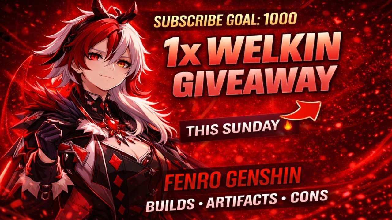 FREE Welkin Giveaway 🔥ID Review LIVE + Best Builds Guide | Road To 1K | Genshin Impact Hindi