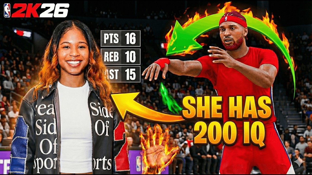 The Compiest Player in the Rec is a Girl? (She CARRIED) | NBA 2K26