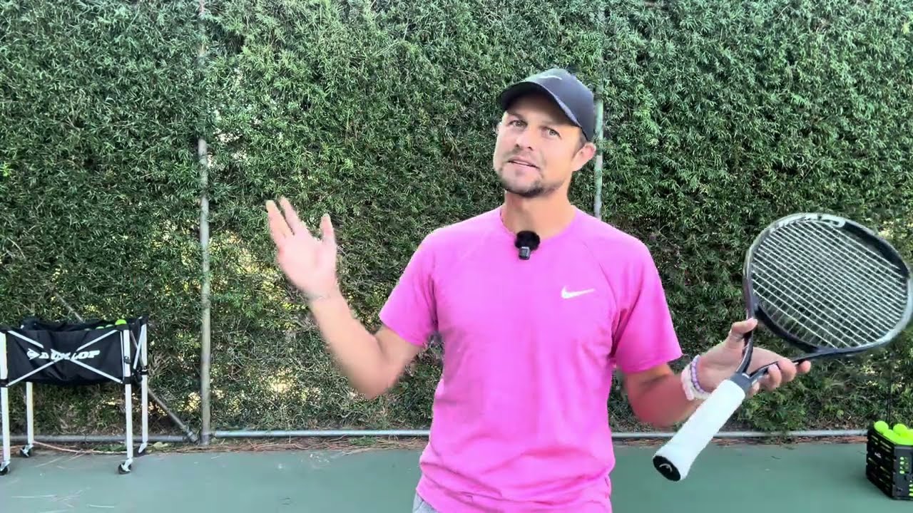 How to practice like a pro (ALWAYS watch professional tennis)