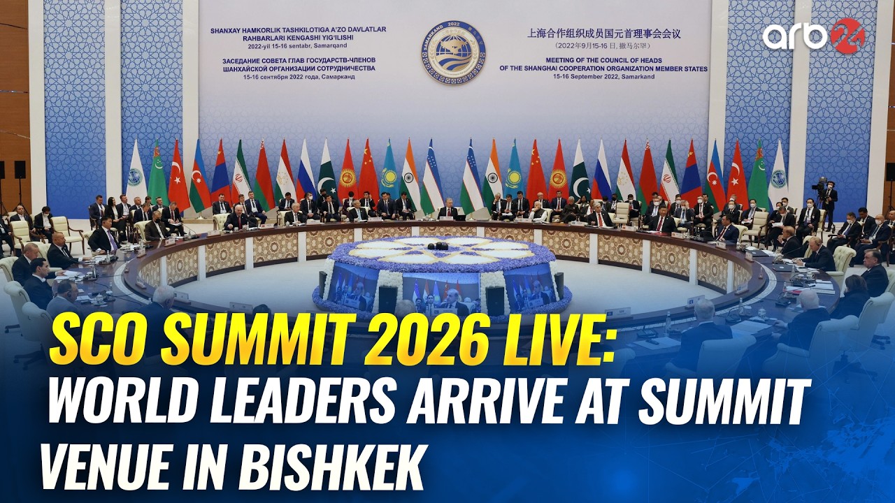 SCO Summit 2026 LIVE: World Leaders Arrive At Summit Venue In Bishkek