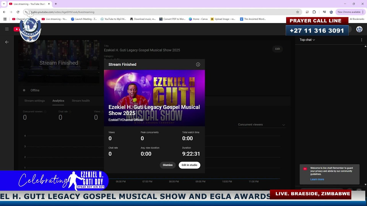 Ezekiel H. Guti Legacy Gospel Musical Show 2025