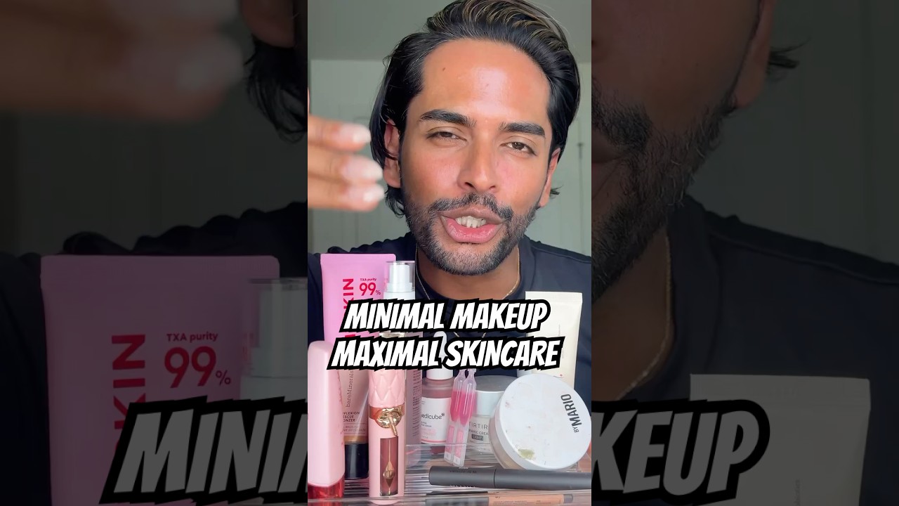 MINIMAL MAKEUP, MAXIMAL SKINCARE &hearts;️ KOREAN SKINCARE MAKEUP!!  #kbeauty #koreanskincare #makeup