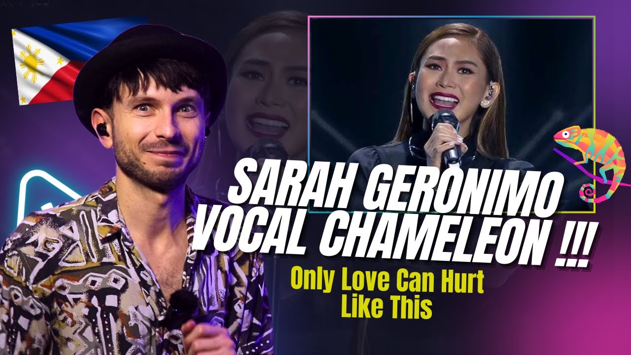 Vocal Coach YAZIK reacts to Sarah Geronimo | “Only Love Can Hurt Like This” 🎤